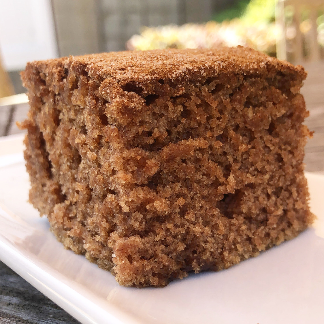 SNICKERDOODLE CRAZY CAKE (NO EGGS, MILK OR BUTTER)